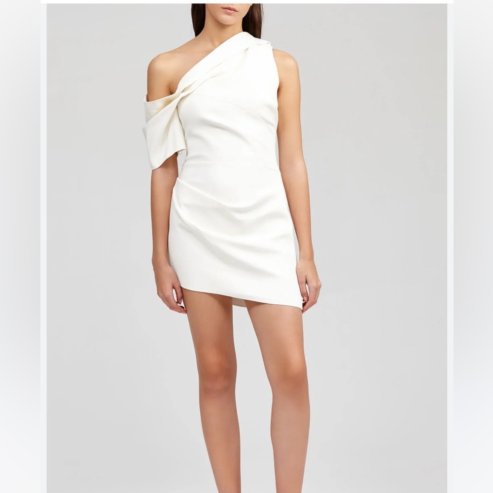 Acler Juniper Dress White US2 AU6